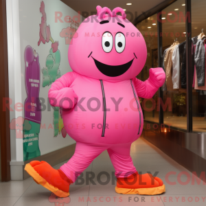 Postava maskota Pink Beef...