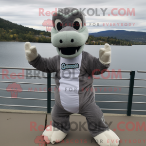 Grå Loch Ness Monster...