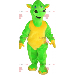 Mascotte de dragon vert - Redbrokoly.com