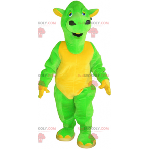 Mascote dragão verde - Redbrokoly.com