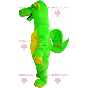 Grøn drage maskot - Redbrokoly.com