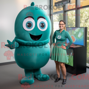 Disfraz de mascota Teal...