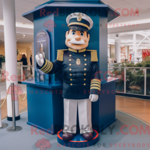 Maskotdraktfigurat Navy...