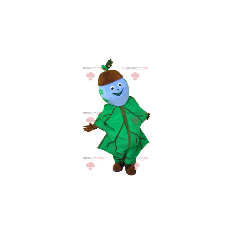 Mascotte de feuille - Redbrokoly.com Mascotte de feuille - Redbrokoly.com