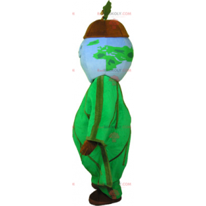 Leaf mascot - Redbrokoly.com