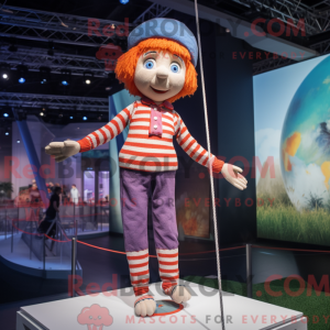 Het mascottekostuum van...