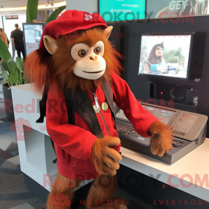 Maskotka Red Capuchin...