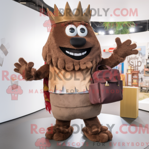 Disfraz de mascota Brown...
