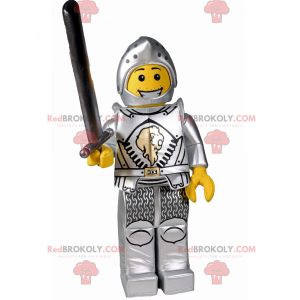 Mascote da estatueta de Lego - Cavaleiro - Redbrokoly.com