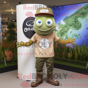 Oliven Gyro maskot kostume...