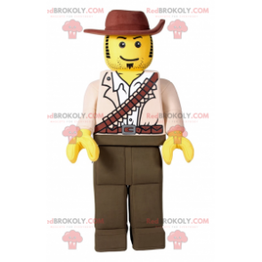 Lego minifigur maskot - Indiana Jones - Redbrokoly.com