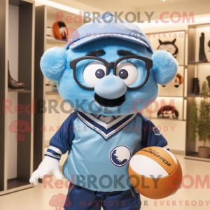 Sky Blue Rugby Ball...