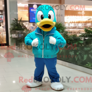 Turkis gjess maskot kostym...
