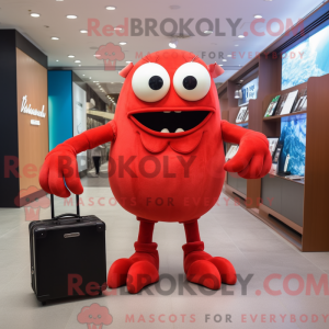 Maskottchenkostüm Rote...