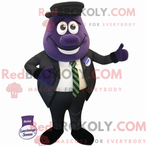 Máscara Navy Aubergine com...