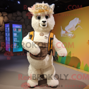 Disfraz de mascota Llama...