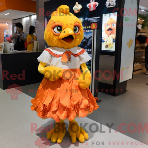 Disfraz de mascota de pollo...