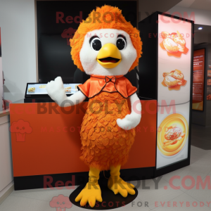 Postava maskota Orange...