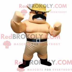 Figura de máscara de homem...
