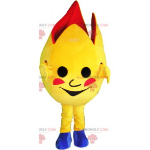 Flame mascot - Redbrokoly.com