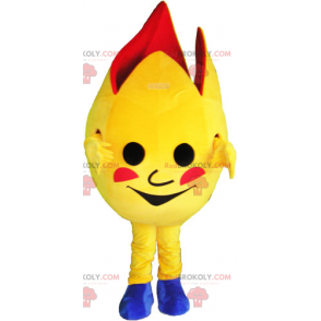 Flammenmaskottchen - Redbrokoly.com