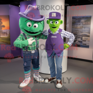 Postava maskota Levandule s...
