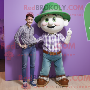 Lavender Irish Flag mascot...