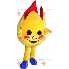 Flame mascot - Redbrokoly.com