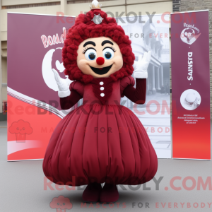Postava maskota kaštanového...
