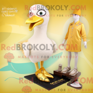 Máscara Gold Seagull com...