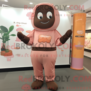 Peach Chocolate Bars maskot...