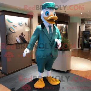 Disfraz de mascota Teal...