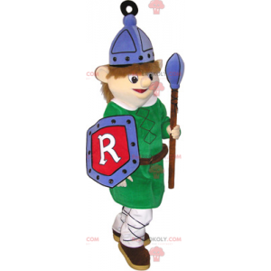 Mascote da guarda medieval - Redbrokoly.com