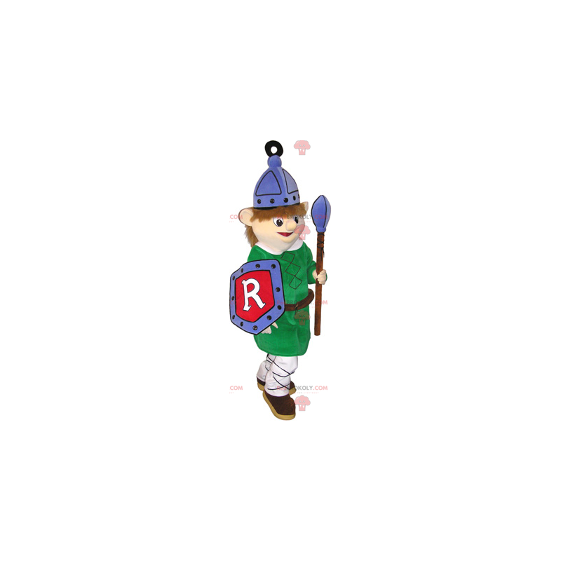 Mascote da guarda medieval - Redbrokoly.com