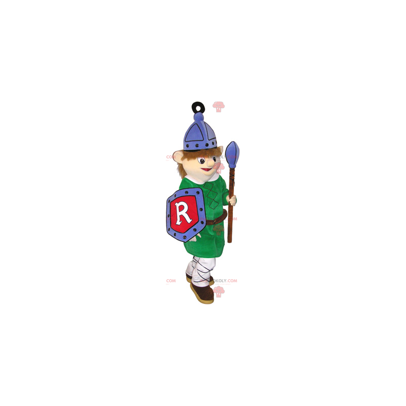 Medieval guard mascot - Redbrokoly.com