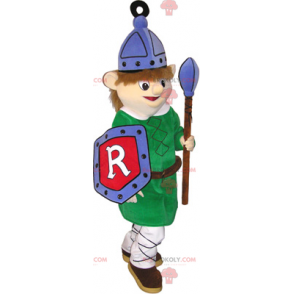 Mascotte de garde médiéval - Redbrokoly.com