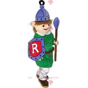 Středověký stráž maskot - Redbrokoly.com