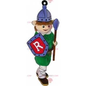 Medieval guard mascot - Redbrokoly.com