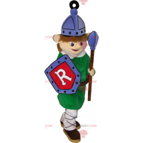 Středověký stráž maskot - Redbrokoly.com