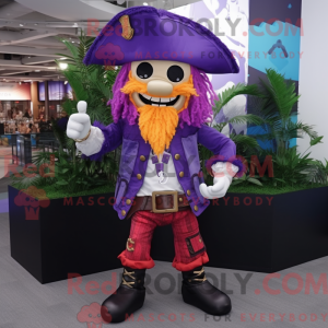 Lilla piratmaskotdraktfigur...