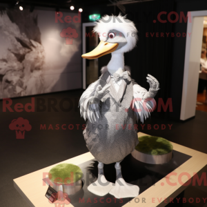 Costume mascotte de Cygne...