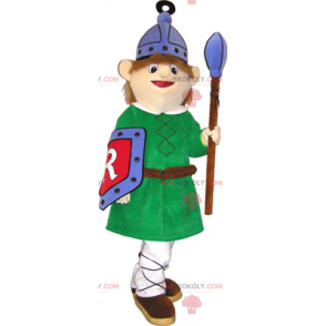 Středověký stráž maskot - Redbrokoly.com