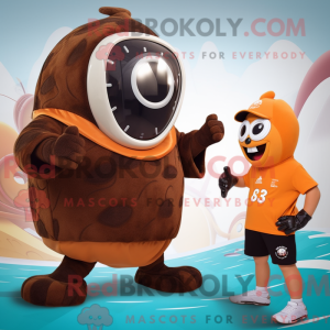 Brown Croissant mascot...