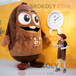 Brown Croissant mascot...