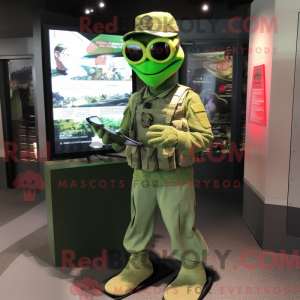 Lime Green Green Beret...