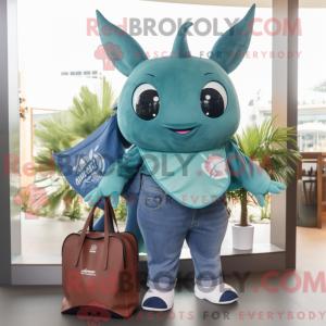 Disfraz de mascota Teal...