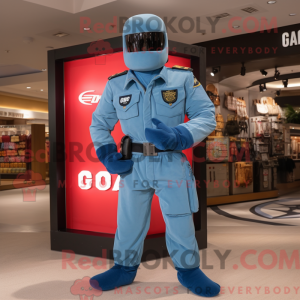 Costume de mascotte Gi Joe...