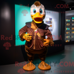 Disfraz de mascota del pato...