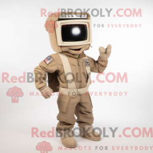 Figura de máscara de TV...