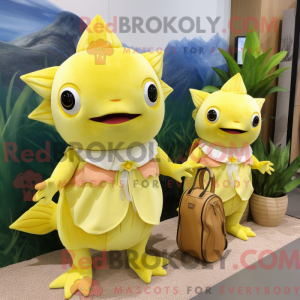 Citroengeel Axolotls...